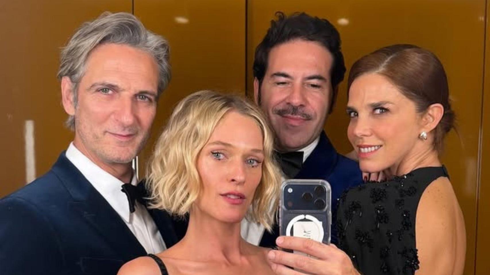 Ernesto Alterio coincide con su ex, Juana Acosta, horas antes de la muerte de su padre Héctor