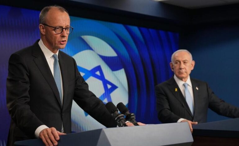 GUERRA EN ORIENTE PRÓXIMO | Merz dice ante Netanyahu que Israel «debe rendir cuentas ante el derecho internacional por sus acciones» en Gaza