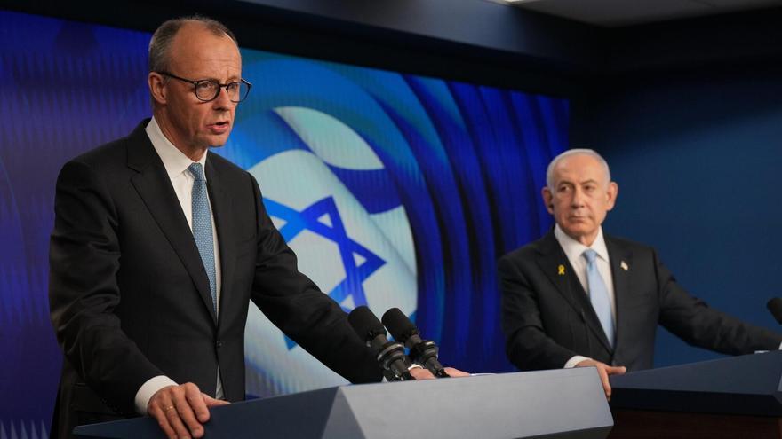 GUERRA EN ORIENTE PRÓXIMO | Merz dice ante Netanyahu que Israel «debe rendir cuentas ante el derecho internacional por sus acciones» en Gaza