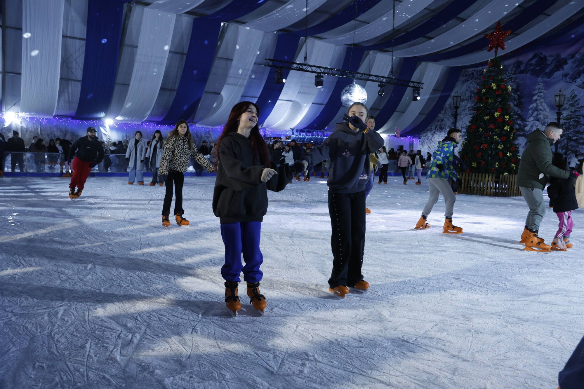 El Solarón, paraíso navideño en Gijón
