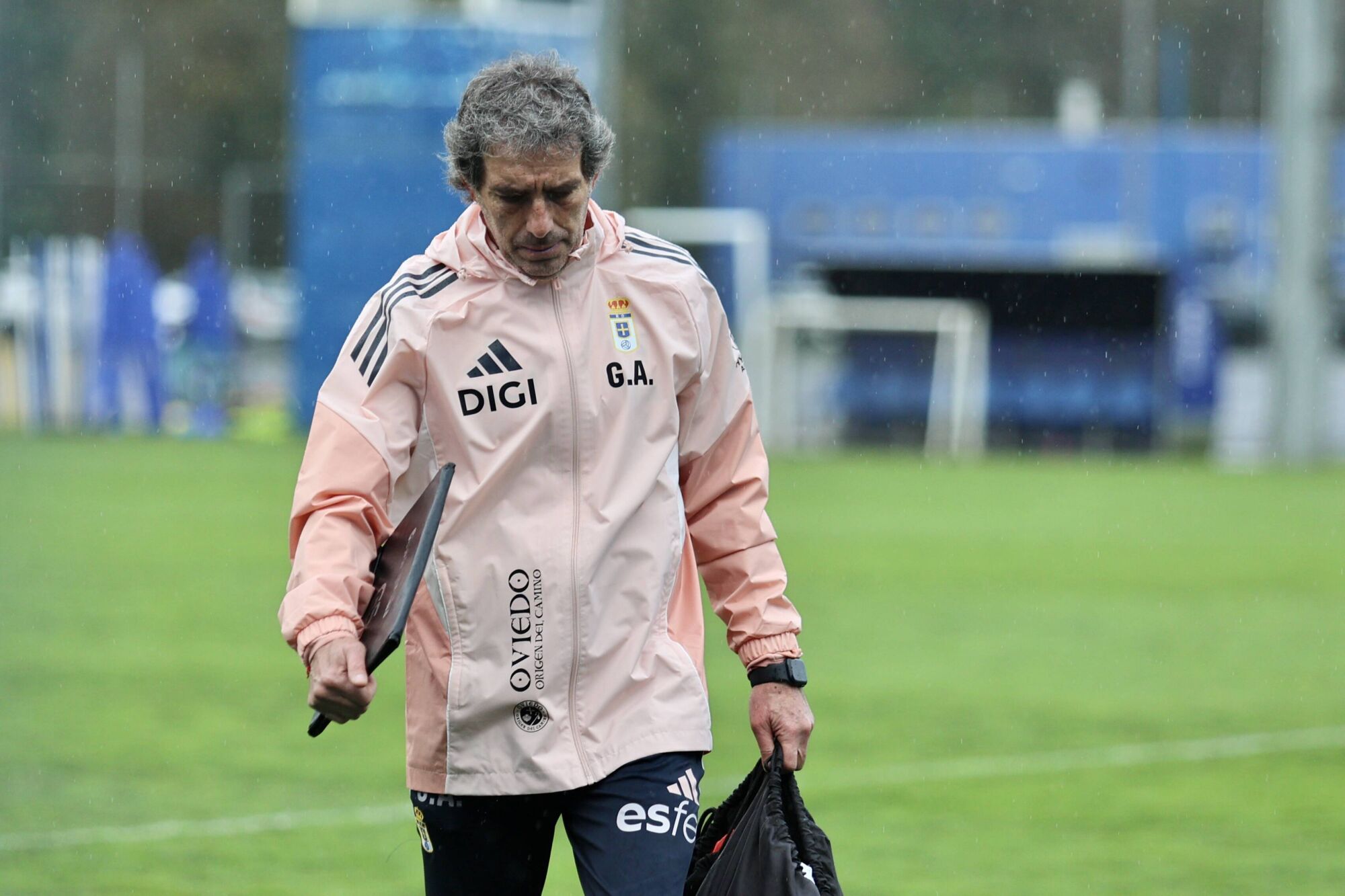 Así fue el primer entrenamiento de Guillermo Almada con el Real Oviedo