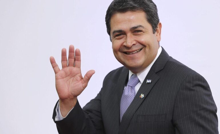 El expresidente hondureño Juan Orlando Hernández, liberado en EEUU tras el indulto de Trump