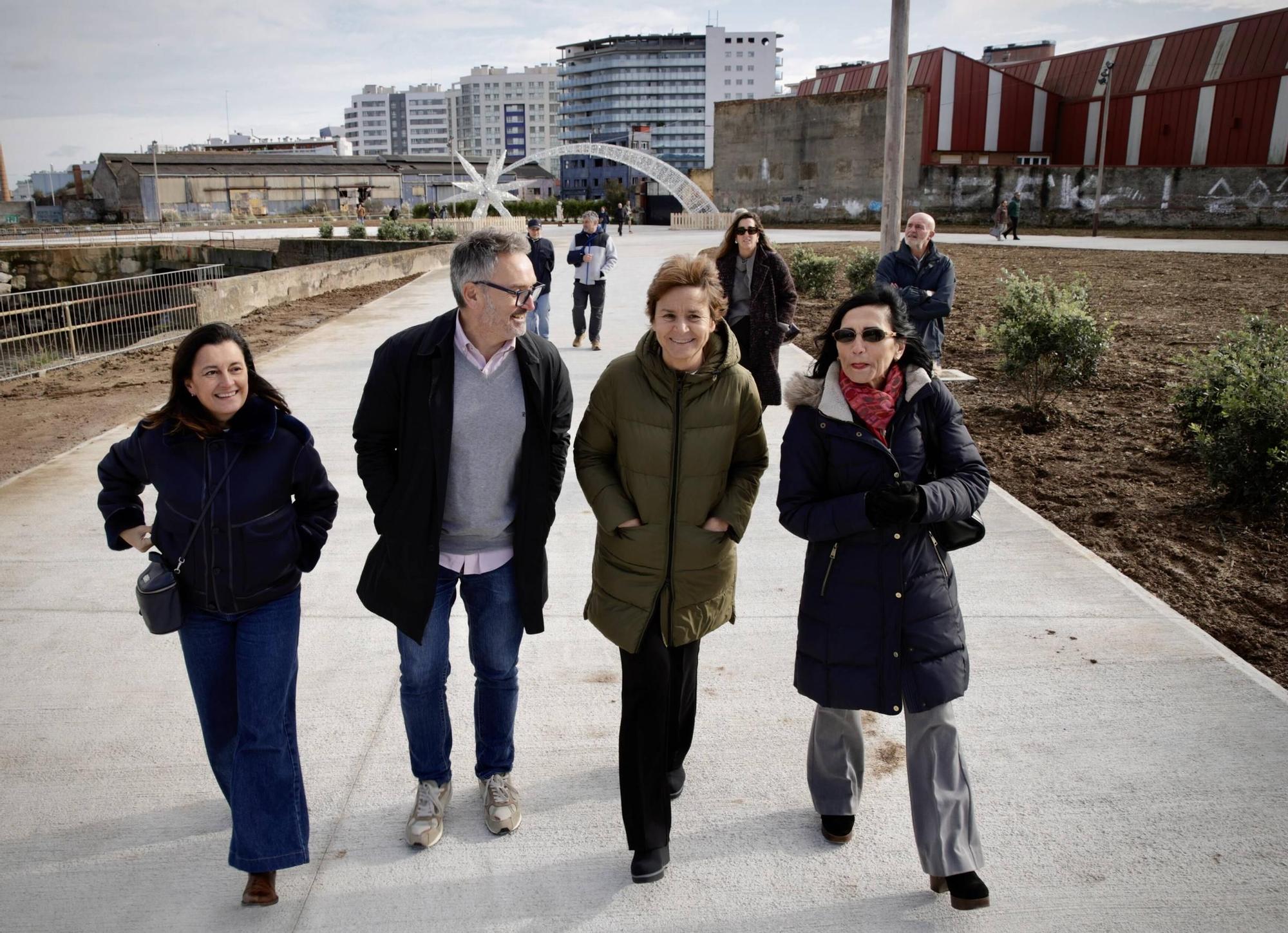 El Paseo Naval de Gijón ya está abierto a la ciudadanía (en imágenes)