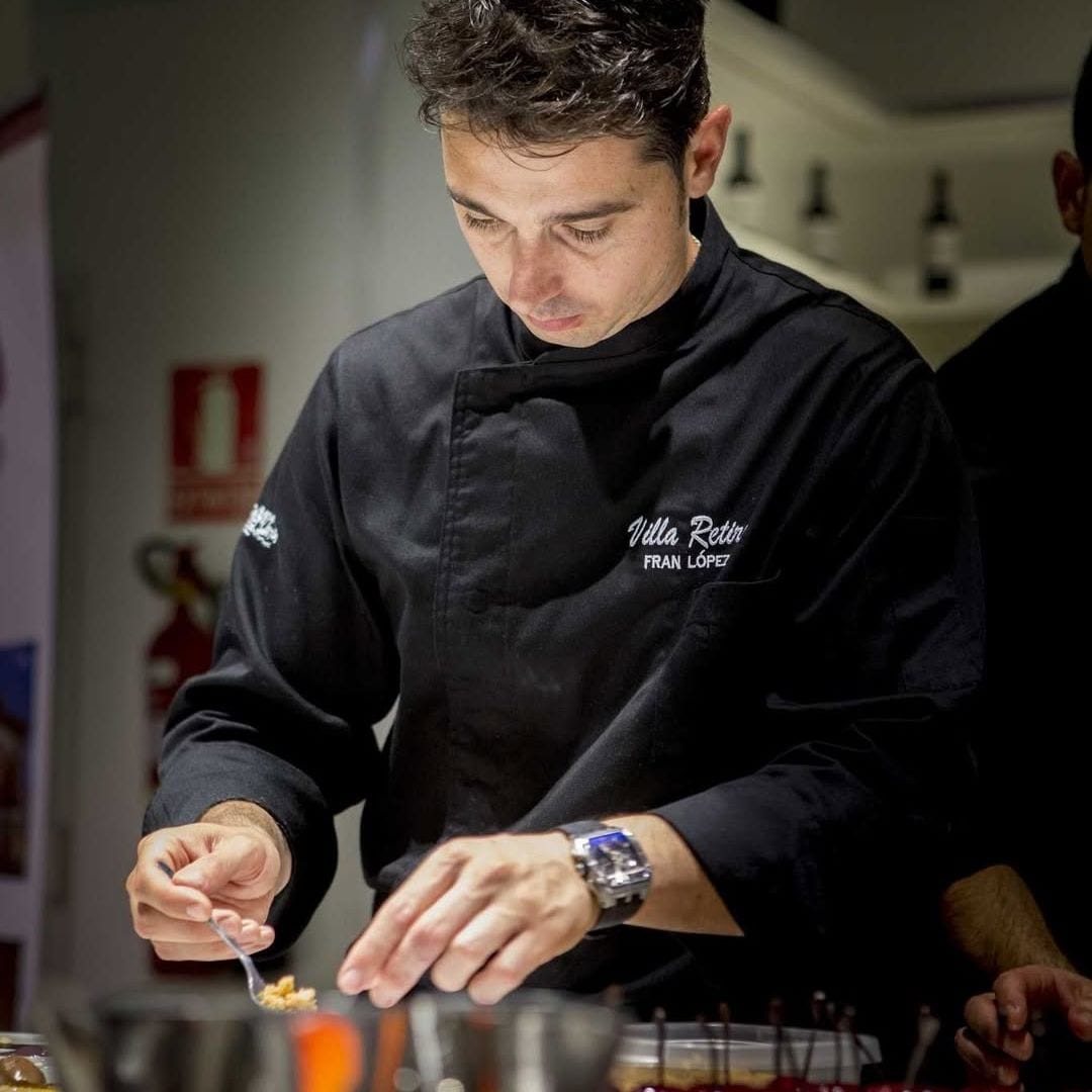 Fran López, chef, Hotel-Restaurante Villa Retiro con estrella Michelin, Xerta, Tarragona