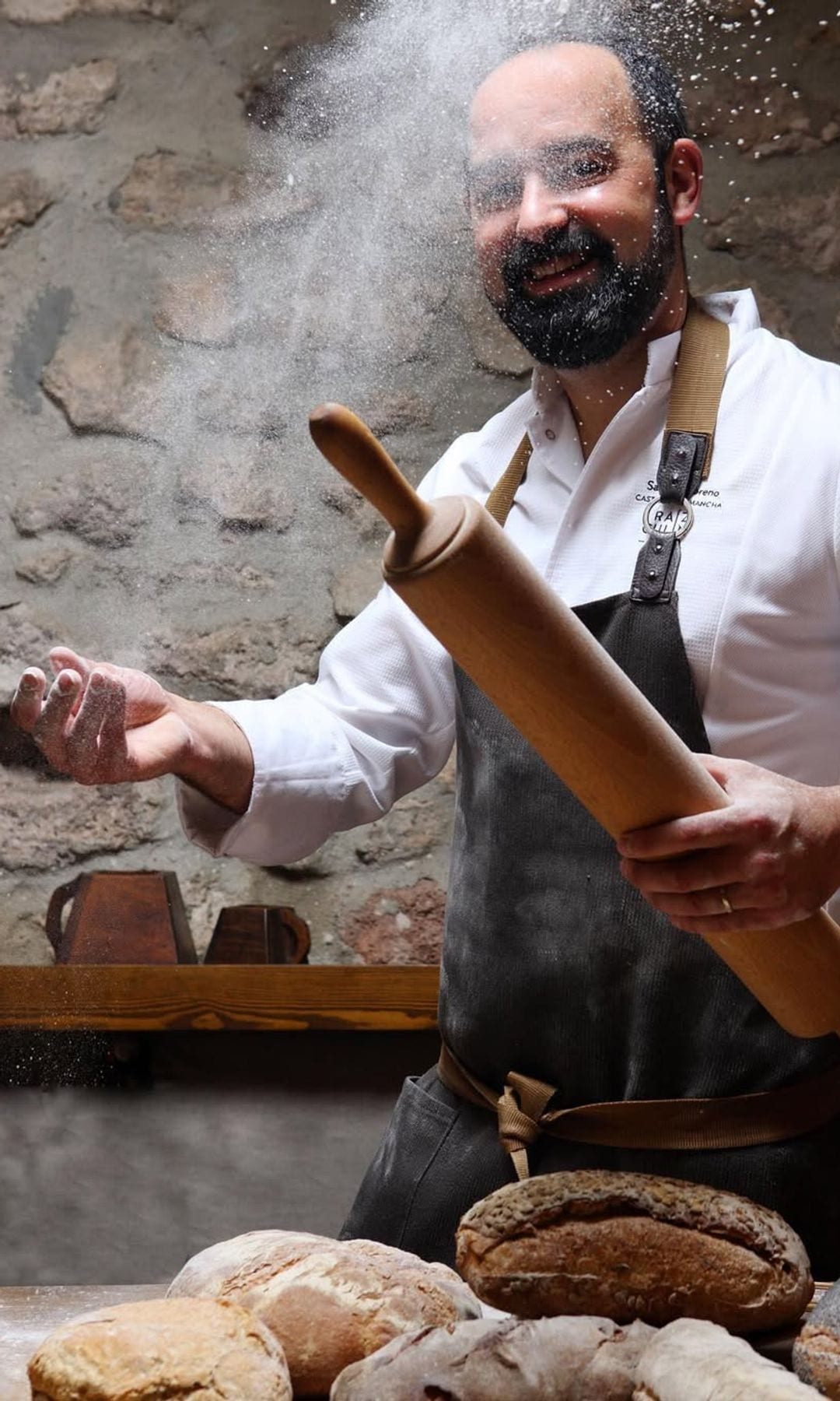 Samuel Moreno, propietario y chef del hotel y restaurante con estrella Michelin Molino de Alcuneza, Sigüenza, Guadalajara