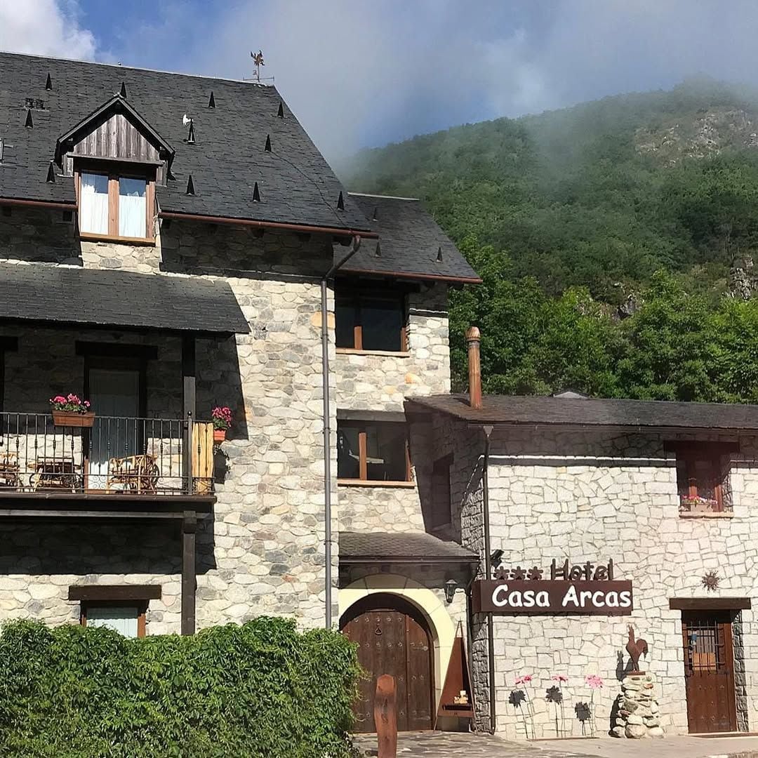 Casa Arcas, Villanova, Benasque, Huesca, restaurante con estrella Michelin