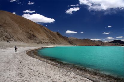Lago Yamdrok, Tíbet.
