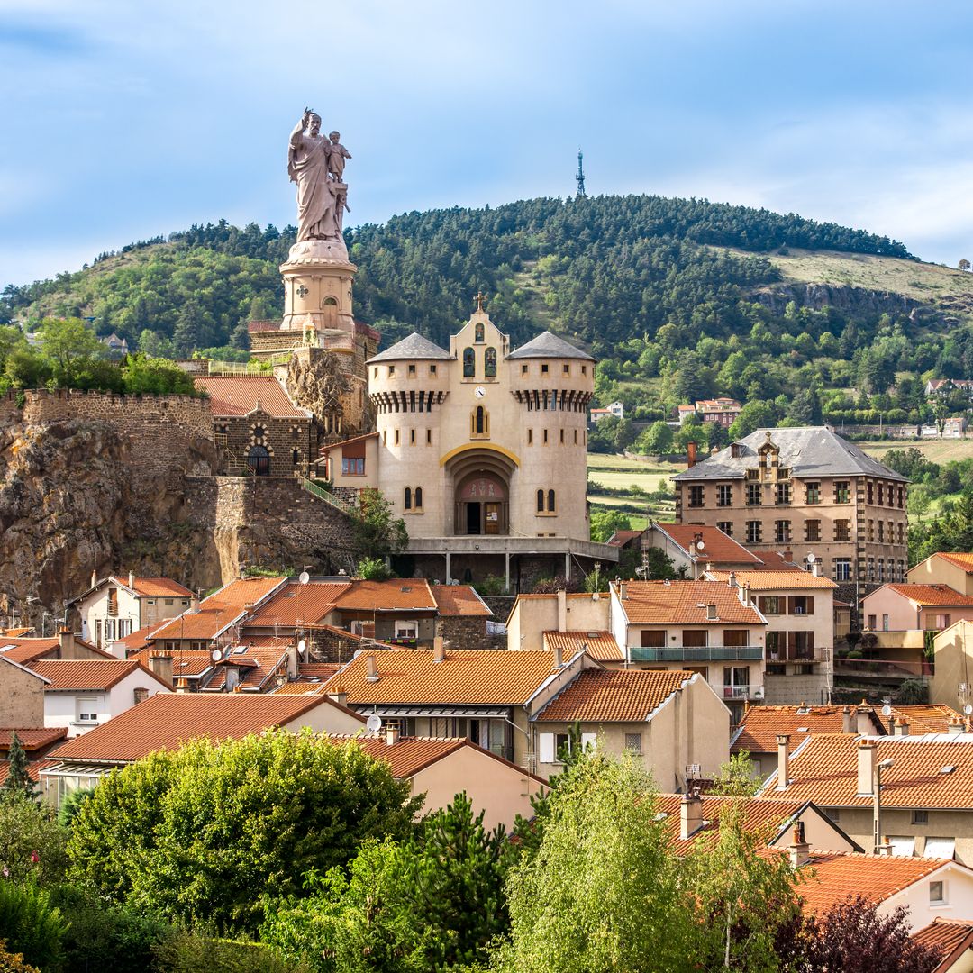 Iglesia de Saint-Michel d'Aiguilhe, Le Puy-en-Velay, Francia