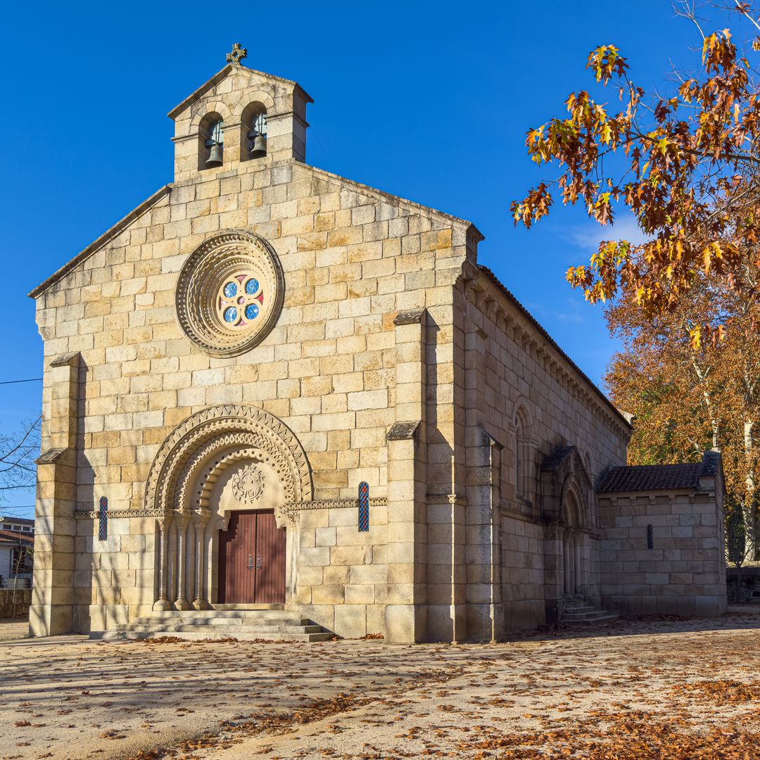 Iglesia de Nossa Senhora da Conceicao, Vidago, Chaves, Portugal