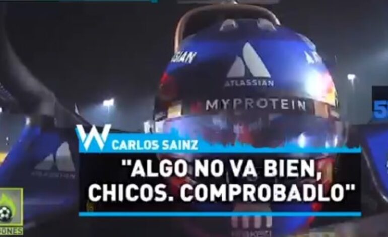 El drama que tuvo que superar Carlos Sainz para conseguir el podio en Qatar