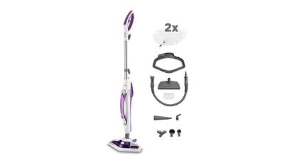 aspiradoras de vapor sobre fondo blanco.