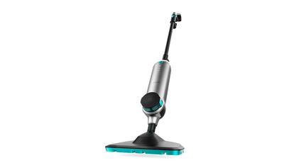 aspiradoras de vapor sobre fondo blanco.