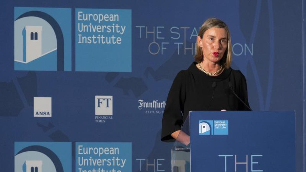 La ex alta representante exterior de la UE Federica Mogherini, imputada por corrupción por un caso de fraude en los fondos europeos