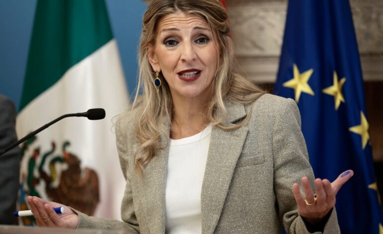 Yolanda Díaz blinda a los trabajadores ante un despido y los alienta a denunciar a sus patronos