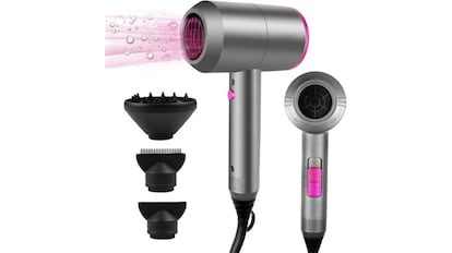Vista del secador de pelo con descuento en Amazon.