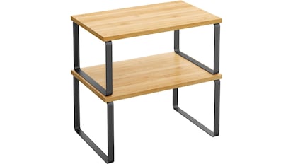 Vea estantes de cocina con descuento en Amazon.