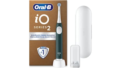 Una vista del cepillo de dientes eléctrico con descuento en Amazon.