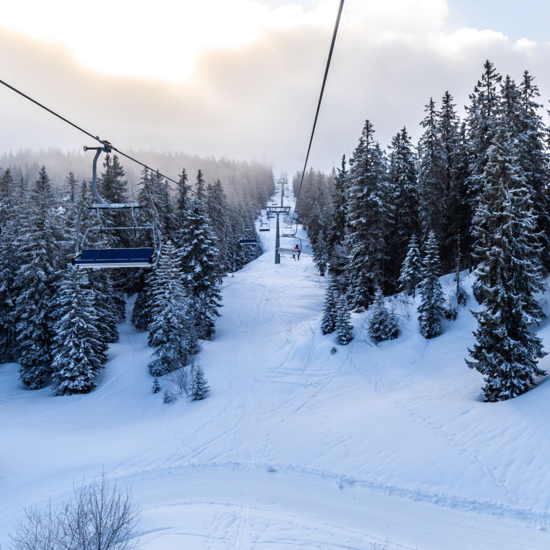 Estación de esquí Les Rousses, Jura, Francia