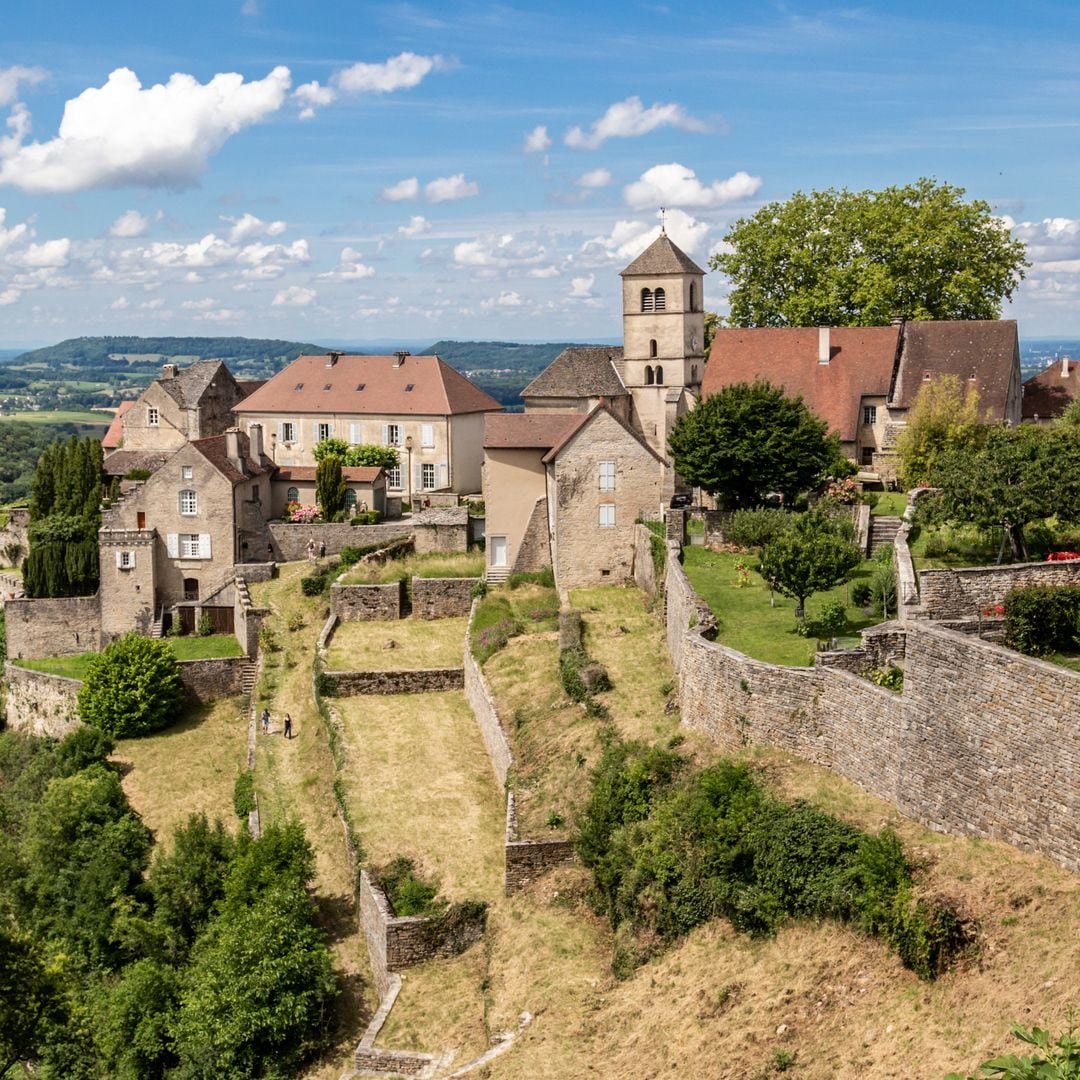 Château-Chalon, pueblo en Francia, macizo del Jura