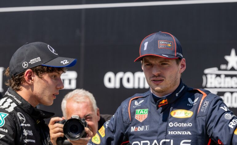 Antonelli desvela el mensaje que le envió Verstappen tras el acoso que sufrió en redes