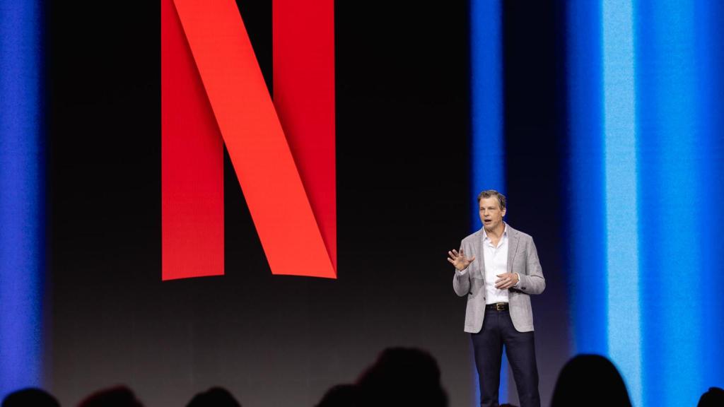 Greg Peters, co-CEO de Netflix, durante su participación en el MWC.