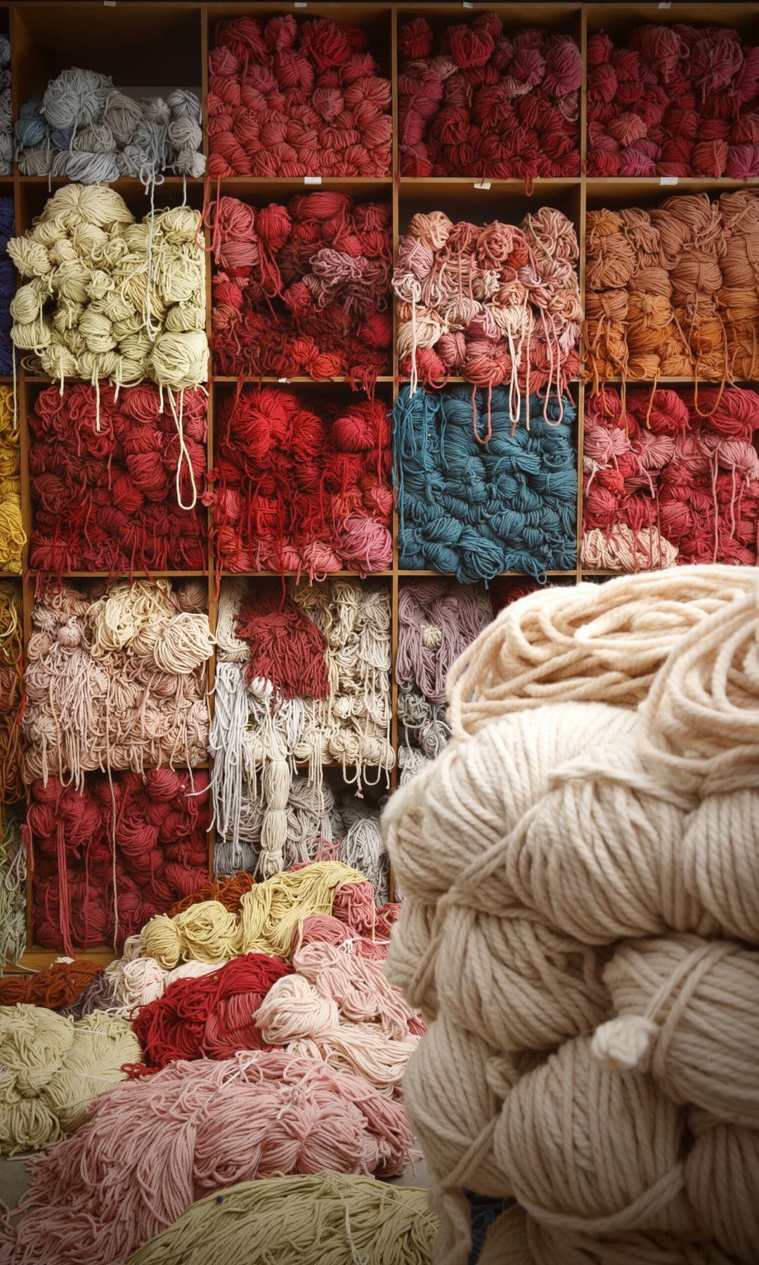 Lana de la Real Fábrica de Tapices de Madrid