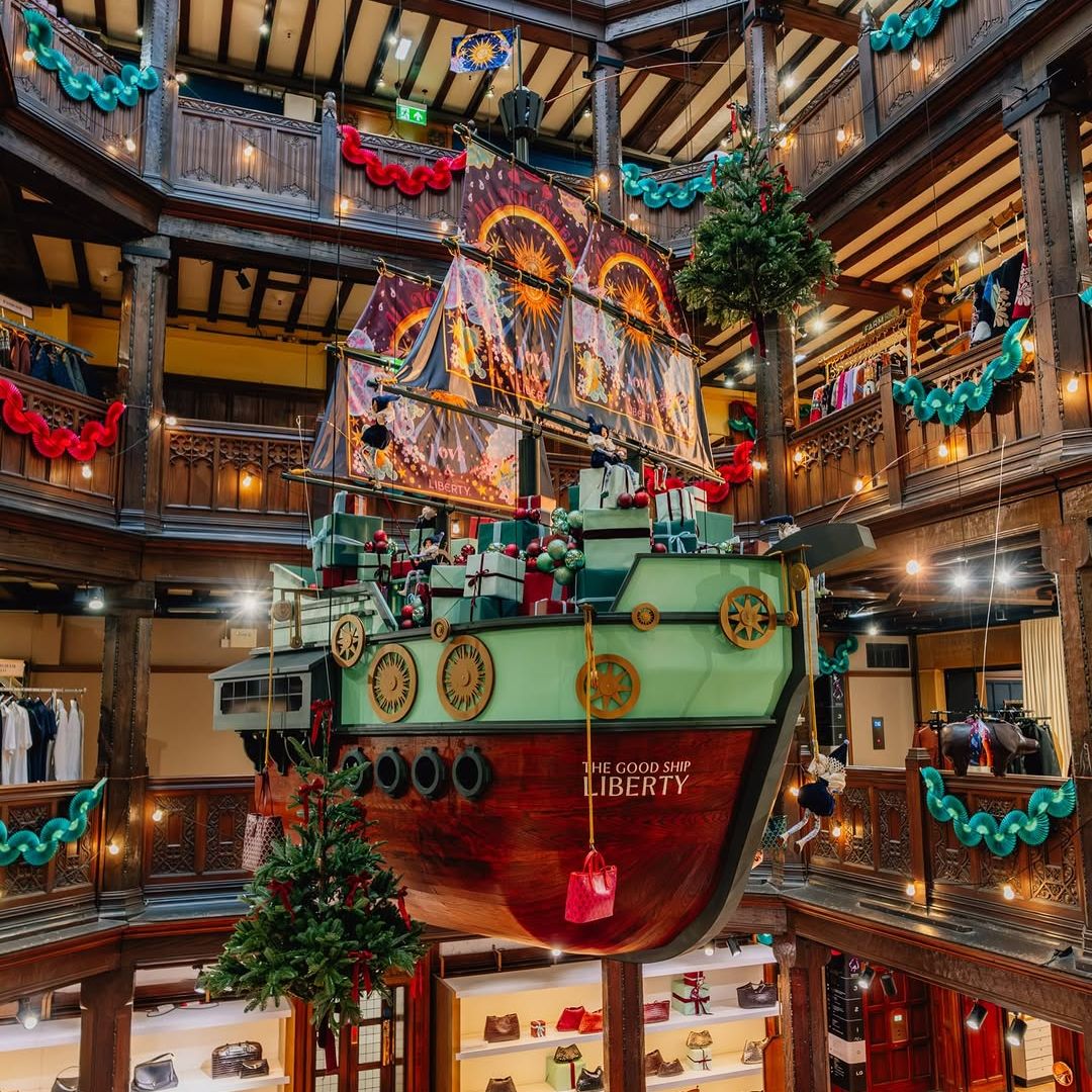 Liberty, icono del lujo y el glamour británico, Londres