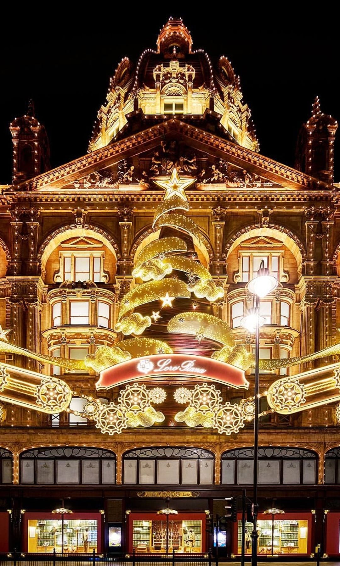 Fachadas decoradas navideñas, Londres