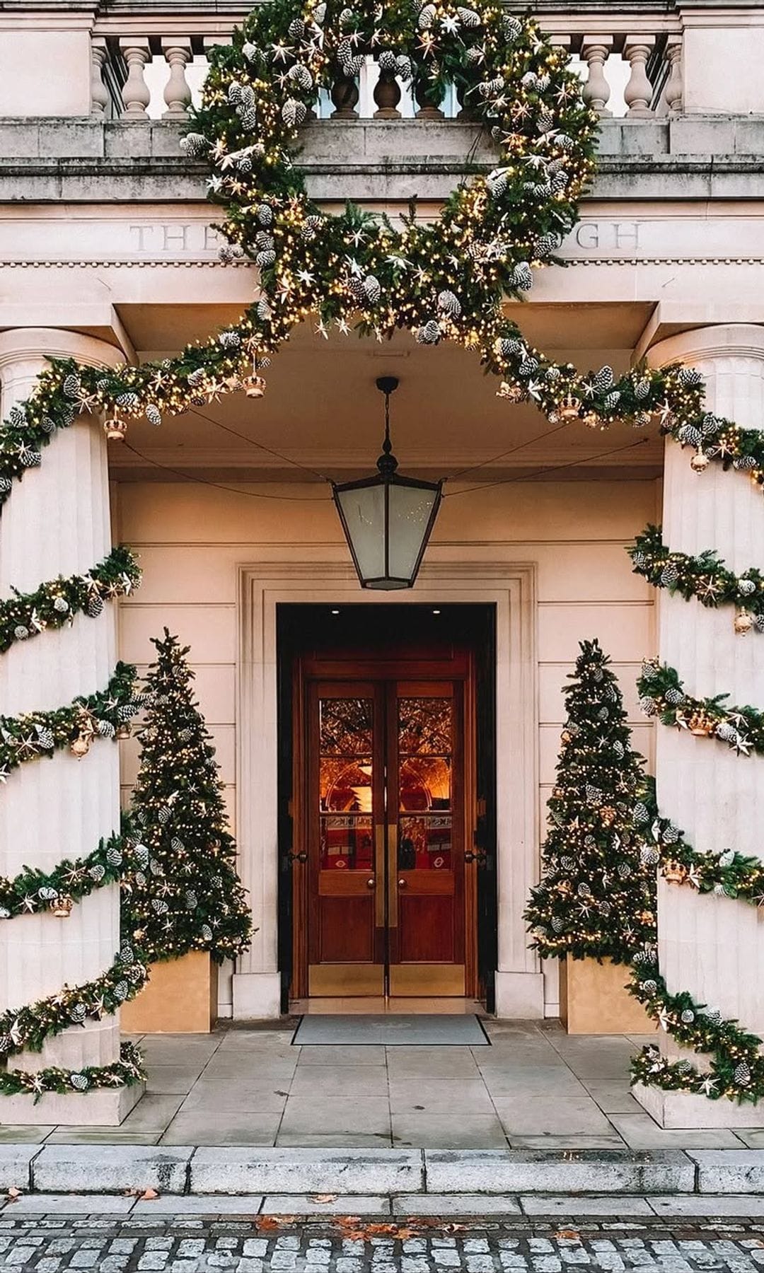 Fachadas decoradas navideñas, Londres