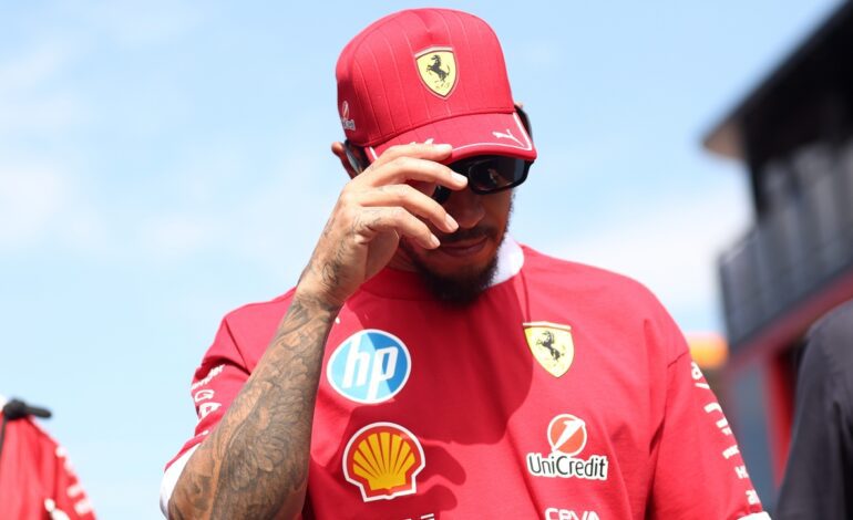 El dato de Lewis Hamilton que confirma su peor año en la Fórmula 1 con Ferrari