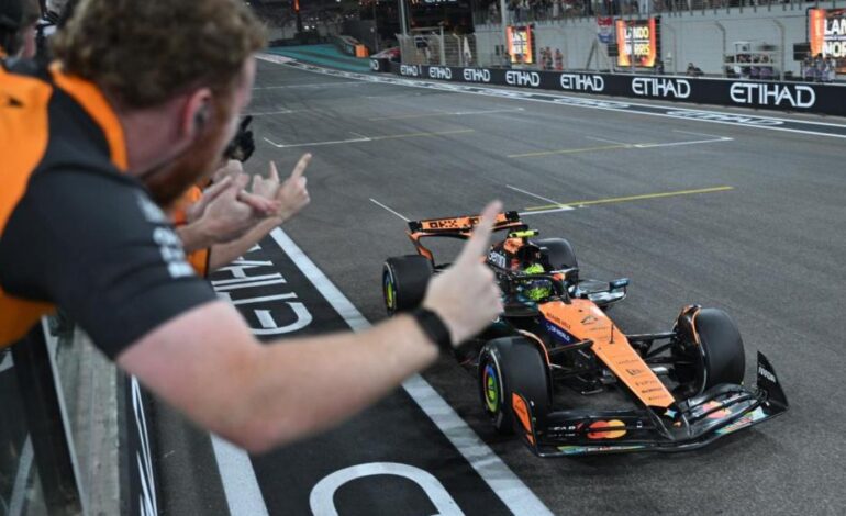 La enorme factura de Lando Norris en la fiesta de celebración del campeonato