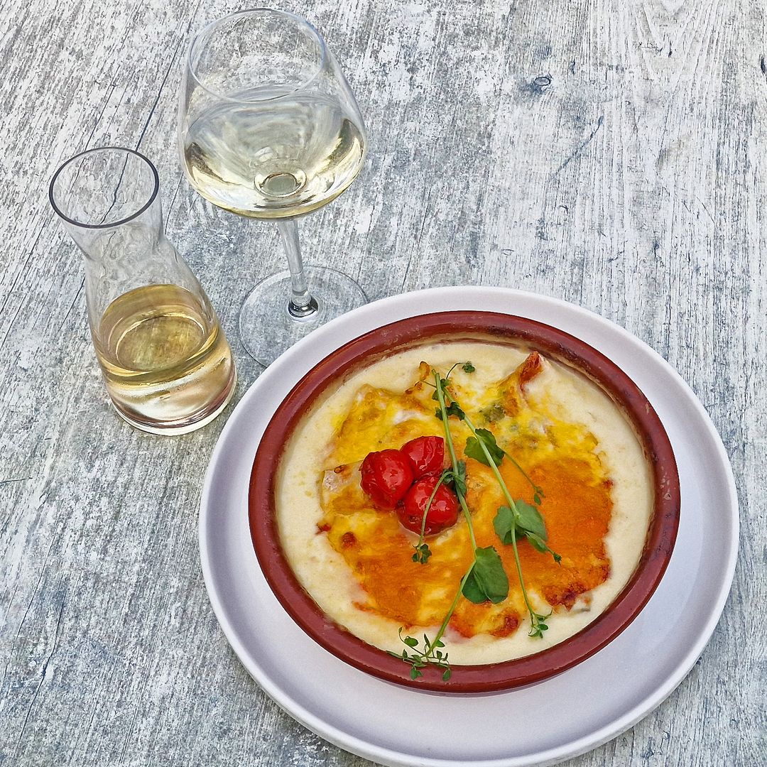 Vispannetje, plato típico de la región, Flandes, Bélgica