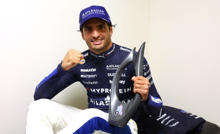 lo que le dijo el jefe de Williams a Carlos Sainz tras terminar la temporada