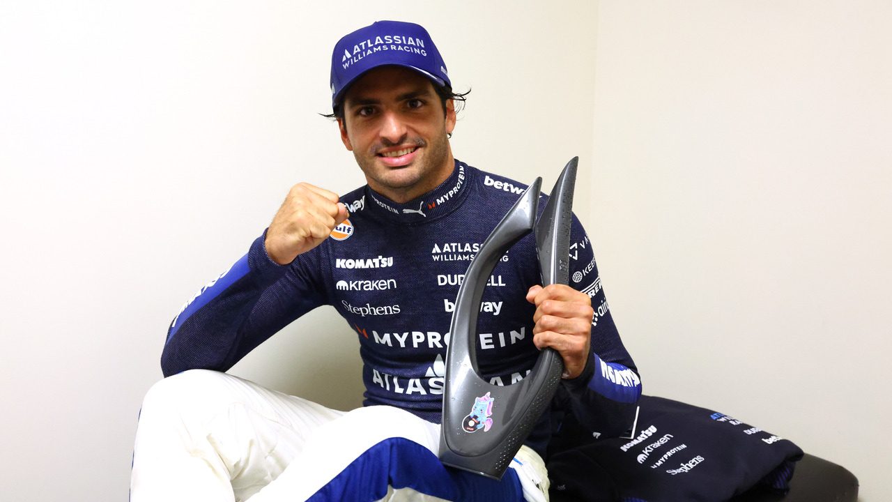 lo que le dijo el jefe de Williams a Carlos Sainz tras terminar la temporada