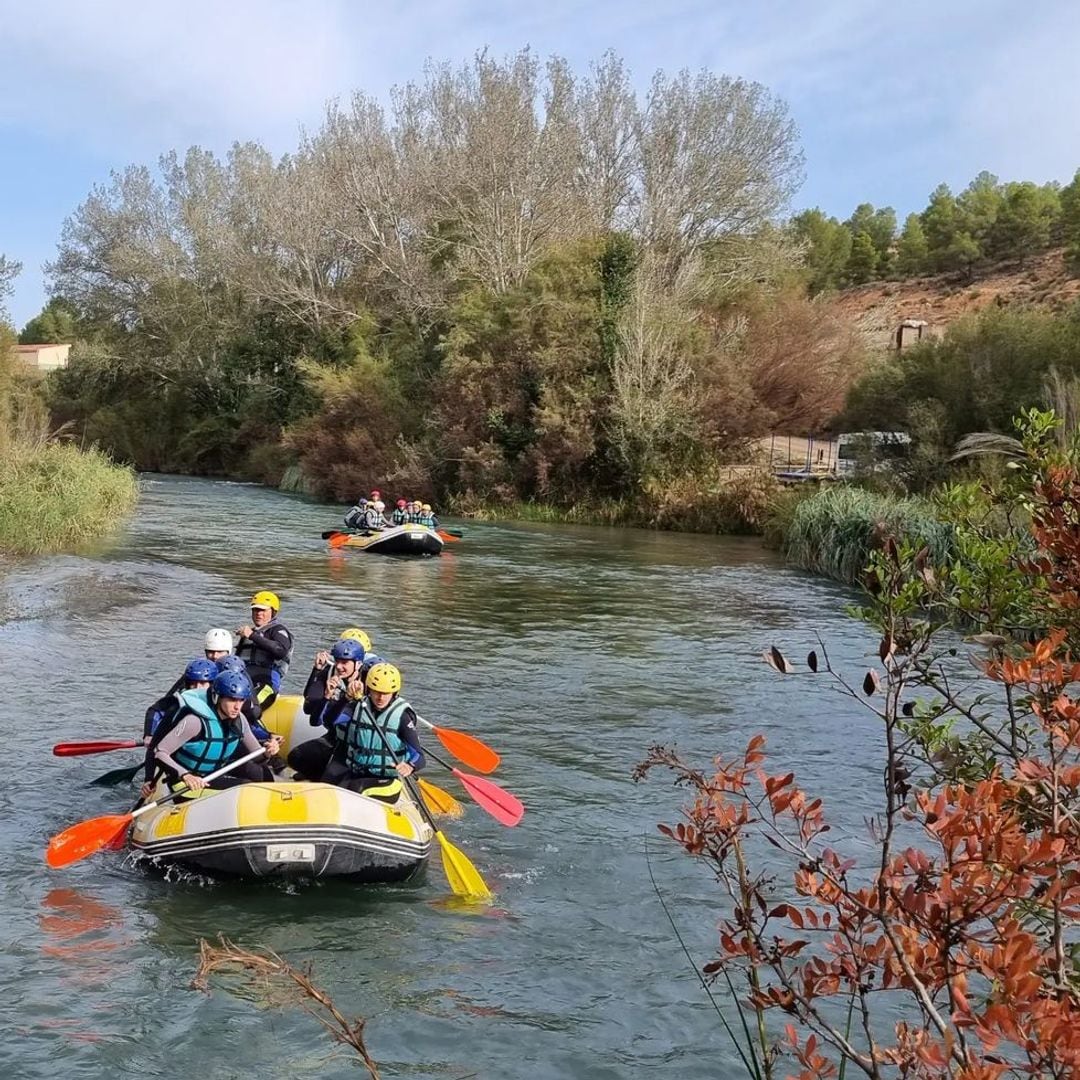 Rafting en el río Cabriel, Valencia