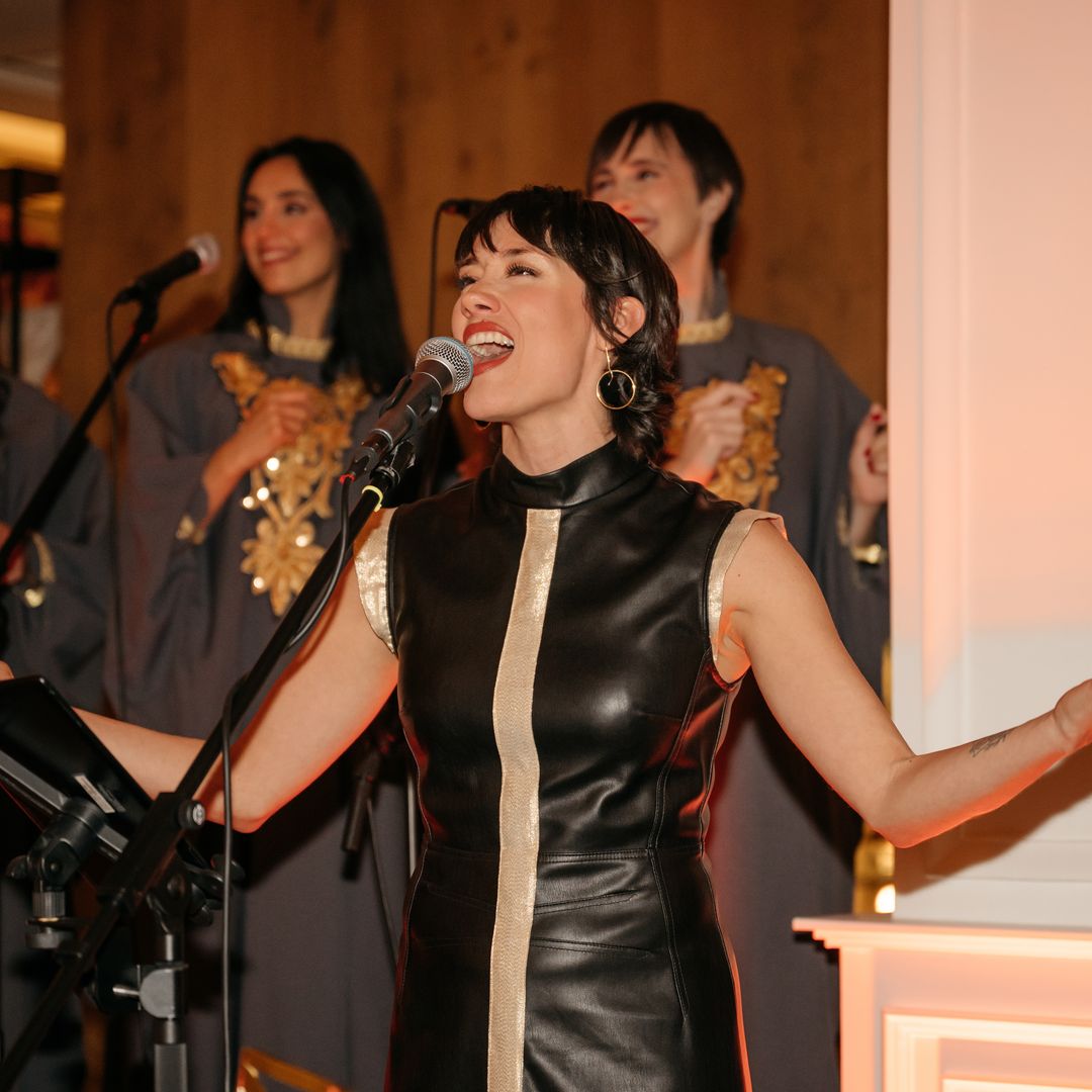 Coro de gospel del hotel Meliá Palacio de los Duques de Madrid