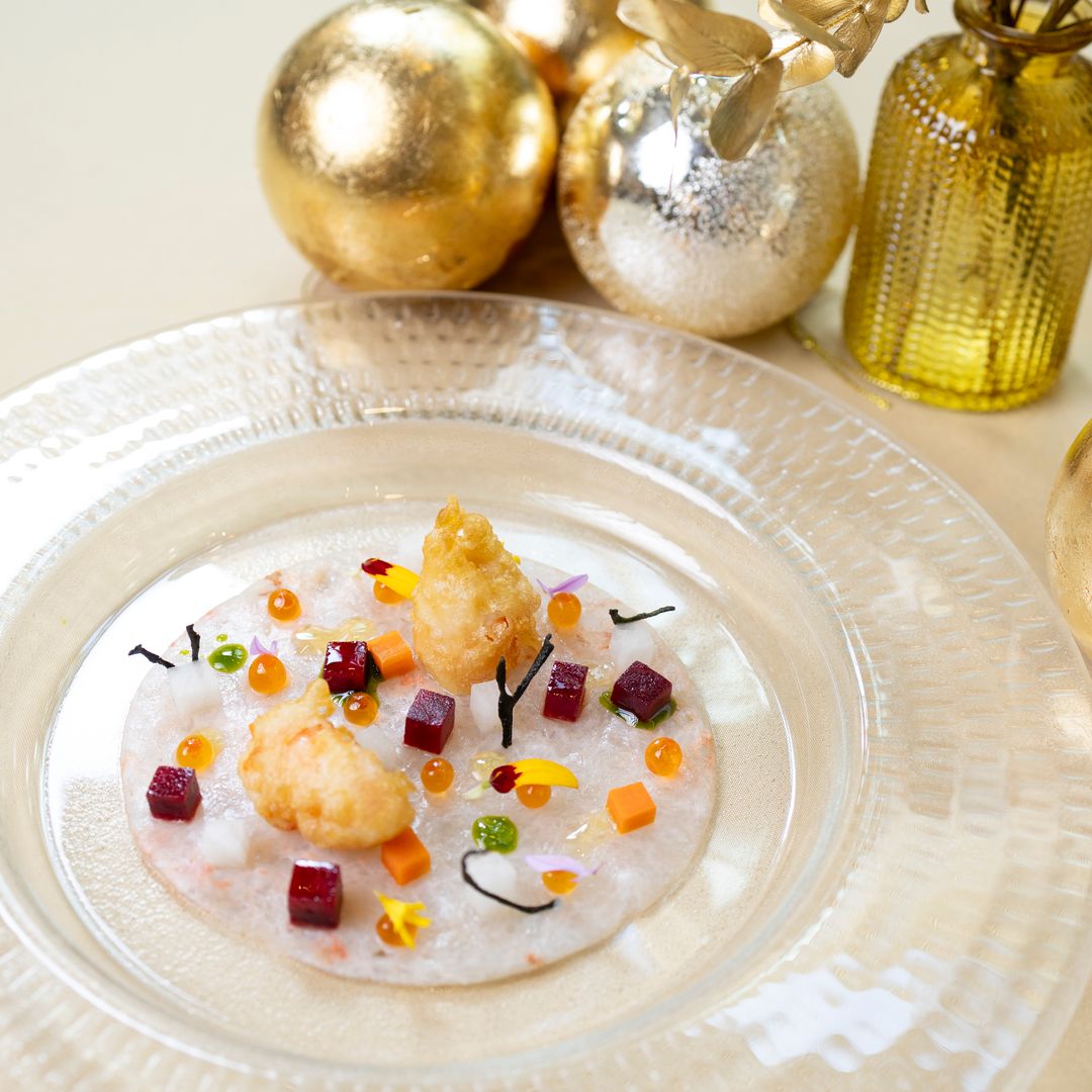 Comida navideña en el Hotel Intercontinental de Madrid