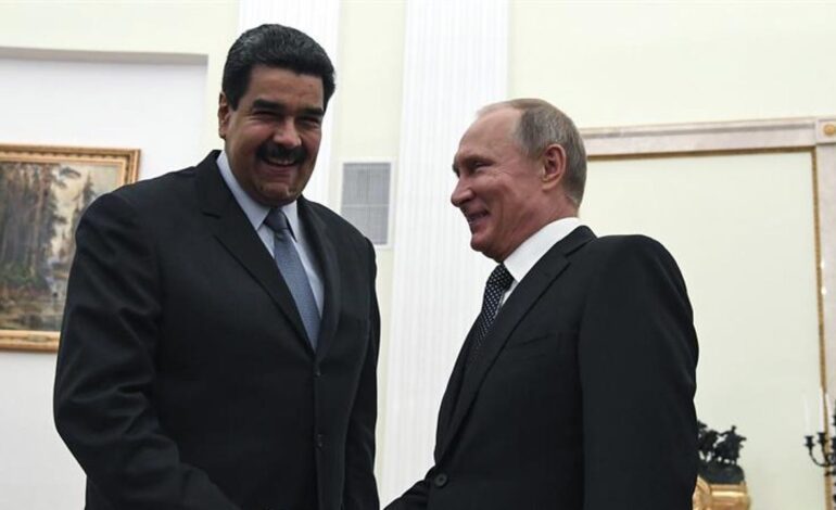 Putin expresa su apoyo a Maduro ante las «acciones agresivas» de Estados Unidos
