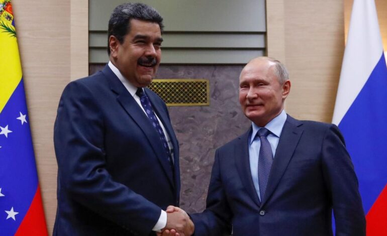 Putin traslada a Maduro su apoyo tras la incautación de EEUU de un petrolero frente a las costas de Venezuela