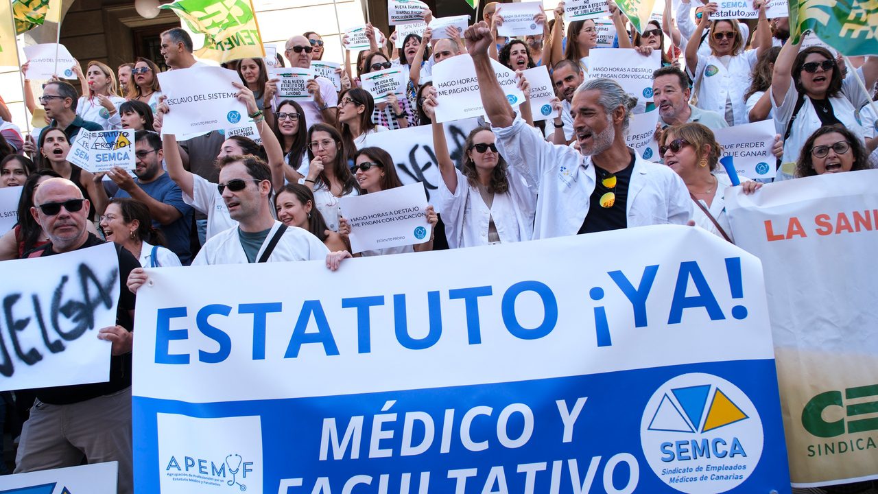 La huelga médica concluye sin acuerdo mientras Sanidad y sindicatos reactivan el pulso por el Estatuto Marco