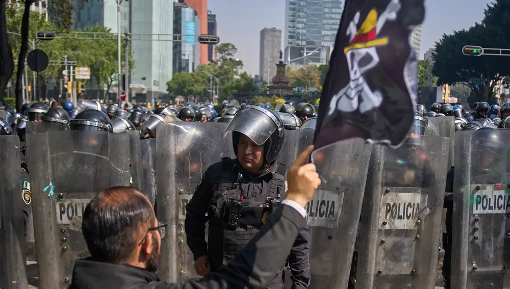 Protesta de la Generación Z en México