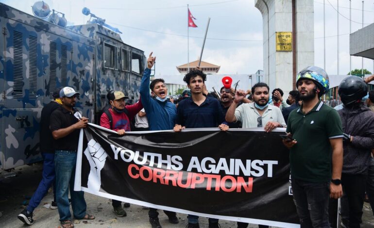 la generación Z impulsa una nueva ola de protestas por todo el mundo