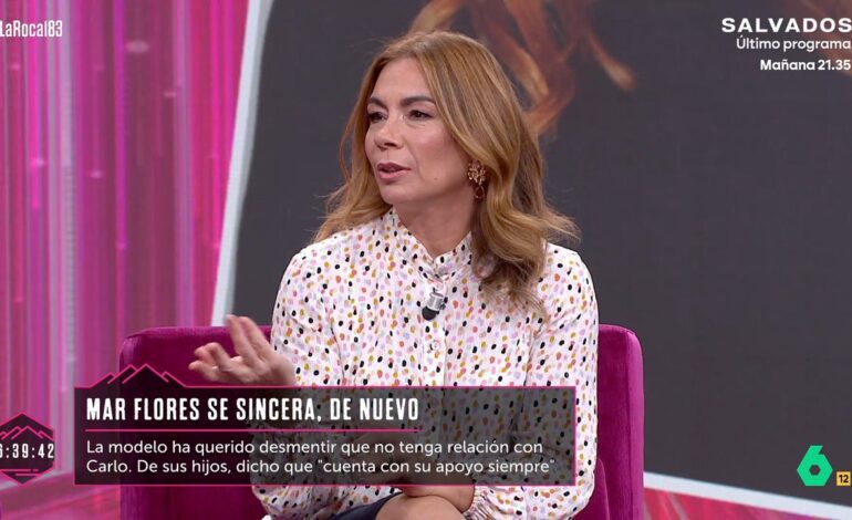 Silvia Taulés, tras las declaraciones de Mar Flores sobre la prensa: «Nos trata como tontos»