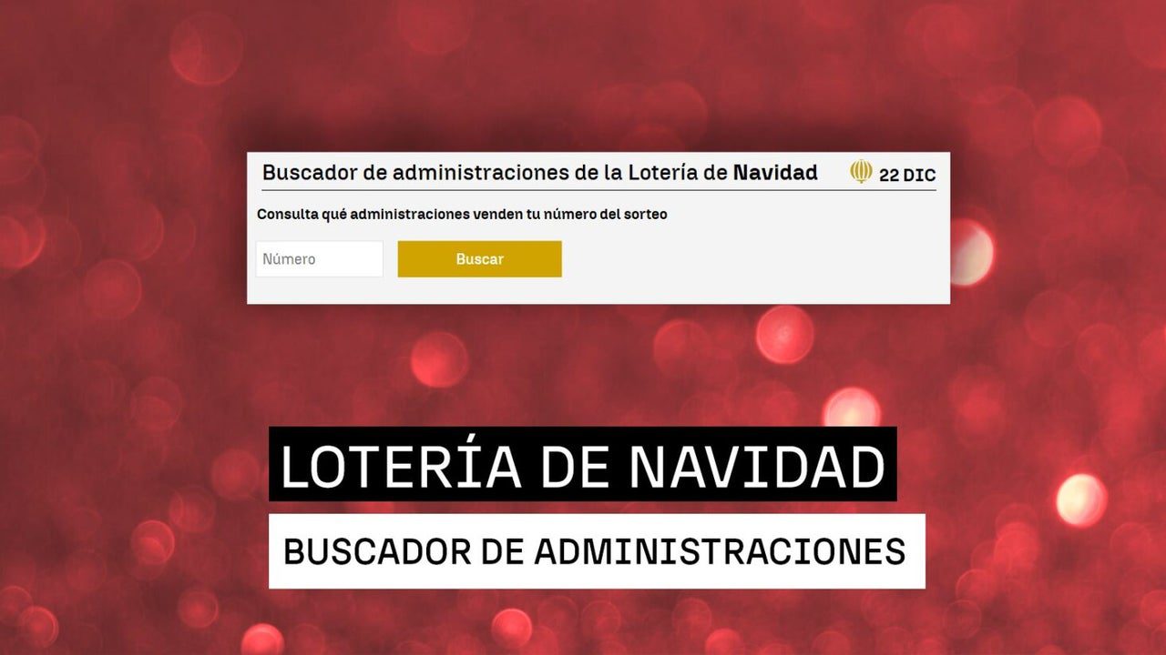 así puedes localizar tu número ganador para el sorteo de Navidad