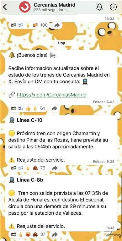 Canal WhatsApp de Renfe