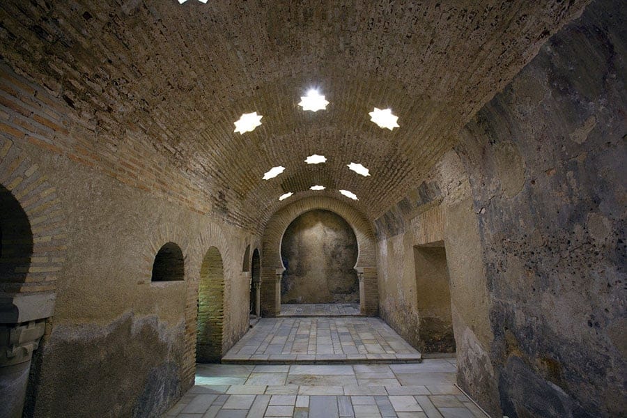 Baños árabes en Jaén