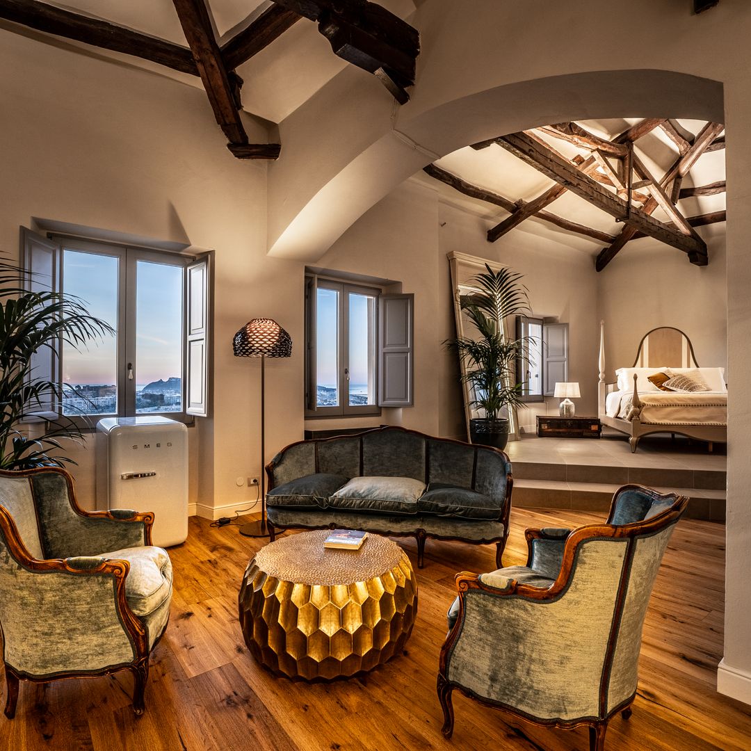 Palazzo Boyl, un espectacular hotel de lujo en Cagliari, la capital de Cerdeña