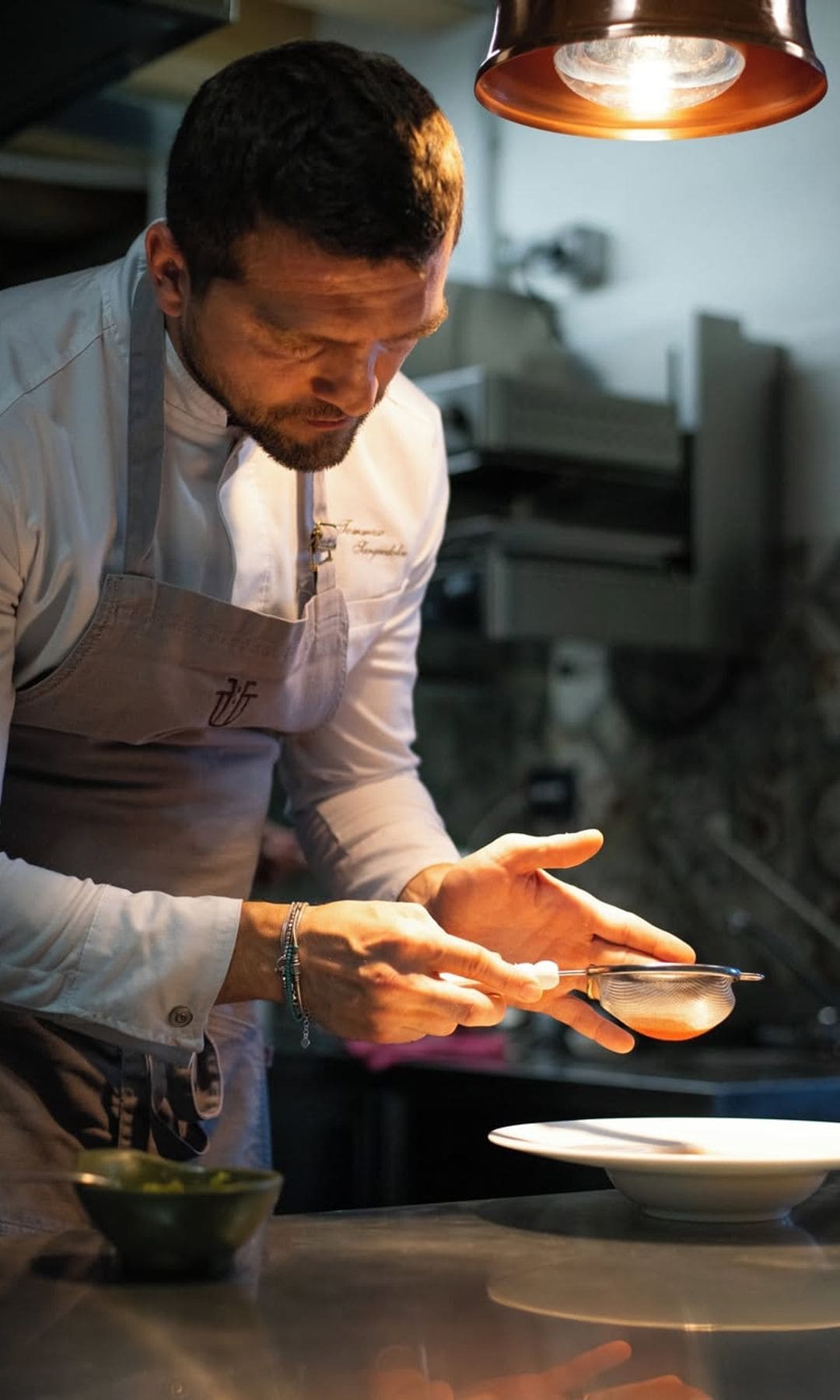 Restaurante del hotel Palazzo Boyl, un espectacular hotel de lujo en Cagliari, la capital de Cerdeña