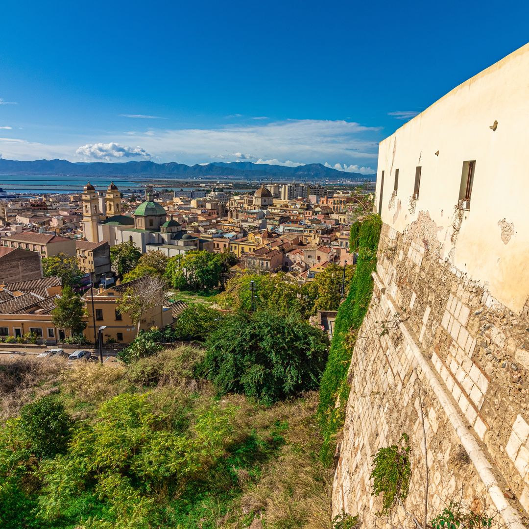 Bastión de Santa Croce en Cagliari, Cerdeña