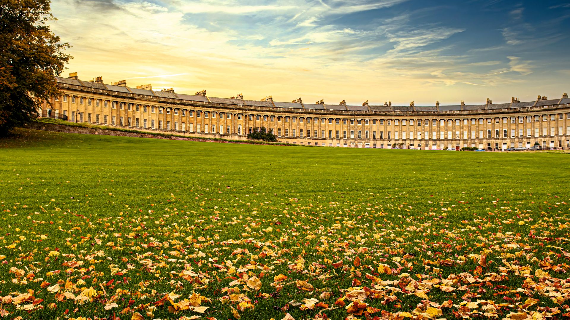 Royal Crescent, una de las calles más conocidas de Bath